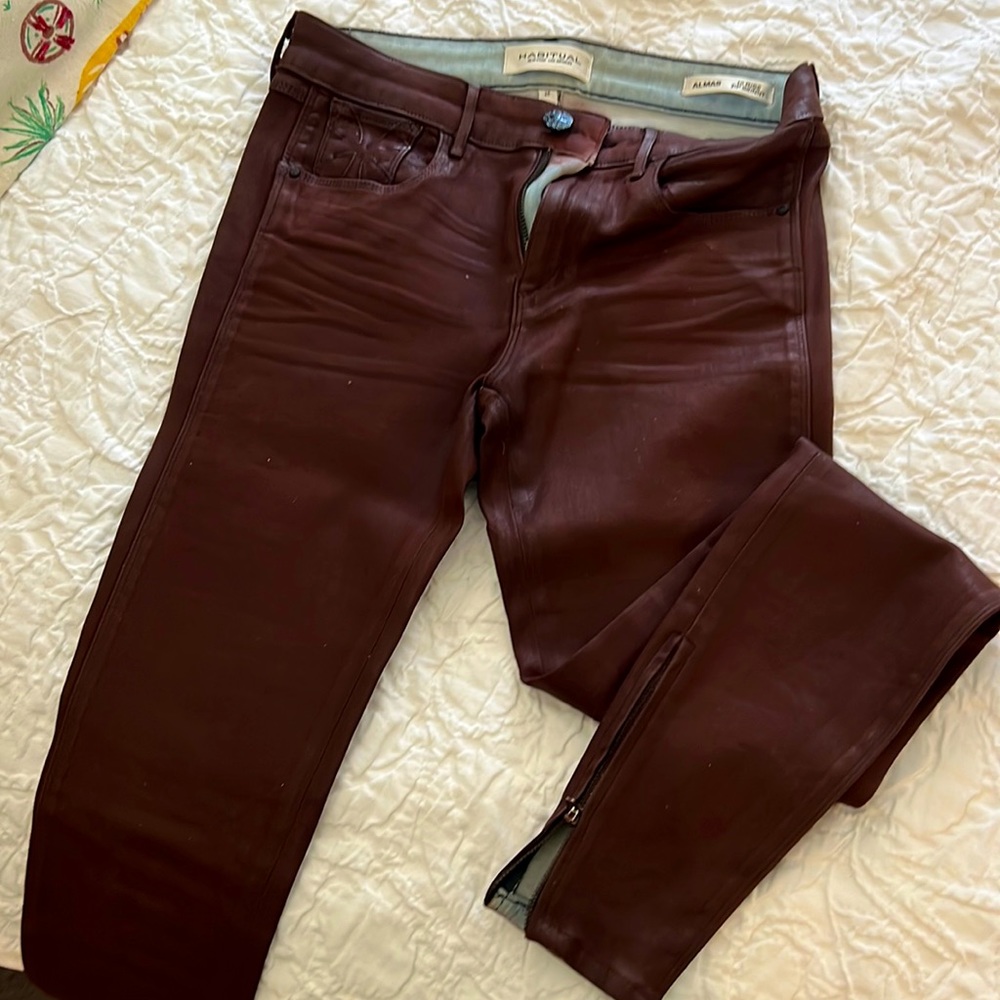 Waxed Denim jeans
